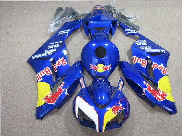 2004-2005 Blue Yellow White Red Bull Honda CBR1000RR Motorcycle Fairings