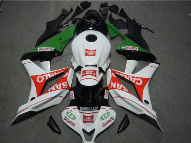 2004-2005 White Red Green Glossy Black San Carlo Castrol Honda CBR1000RR Motorcycle Fairings