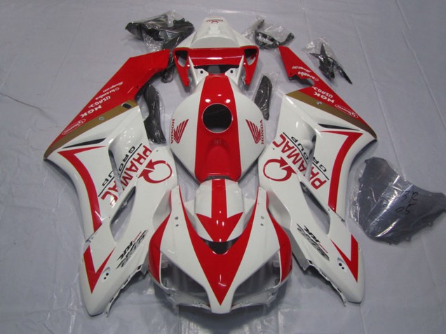 2004-2005 White Red Pramac Honda CBR1000RR Motorcycle Fairings