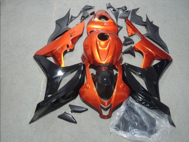 2008-2011 Orange Glossy Black Honda CBR1000RR Motorcycle Fairing