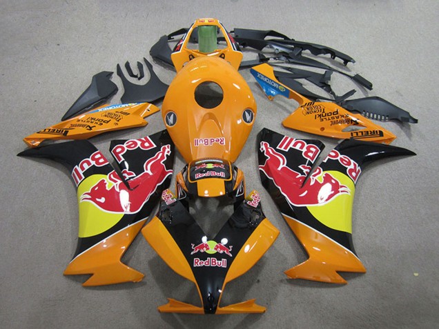 2012-2016 Orange Yllow Glossy Black Red Bull Honda CBR1000RR Motorcycle Fairings