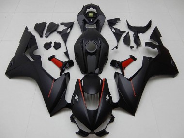 2017-2023 Matte Black Red Honda CBR1000RR Motorcycle Fairing