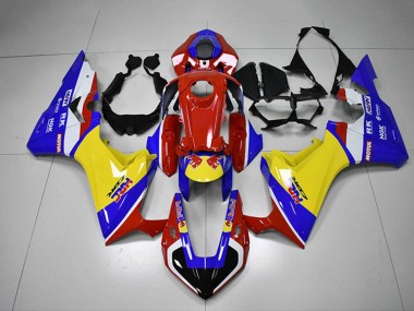2017-2023 White Red Blue Yellow HRC Honda CBR1000RR Motorcycle Fairing
