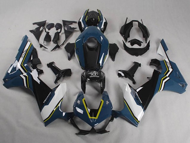 2017-2023 Blue White Yellow Glossy Black Shocker Honda CBR1000RR Motorcycle Fairings