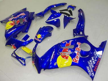 1995-1996 Blue Yellow Red Bull Honda CBR600 F3 Motorcycle Fairings