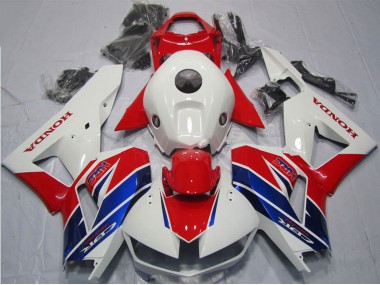 2013-2026 White Red Blue HRC Honda CBR600RR Bike Fairings