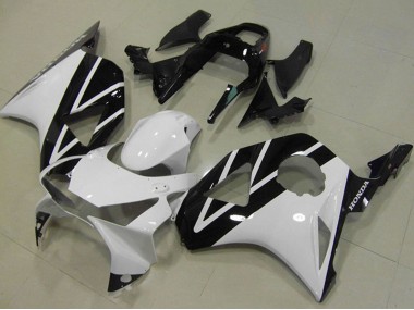 2002-2003 White Glossy Black Honda CBR900RR 954 Motorcycle Fairing