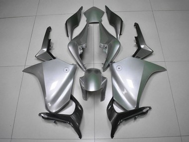 2010-2014 Silver Black Honda VFR 1200 Motorcycle Fairings