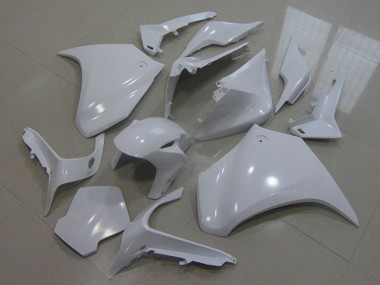 2010-2014 White Honda VFR 1200 Motorcycle Fairings
