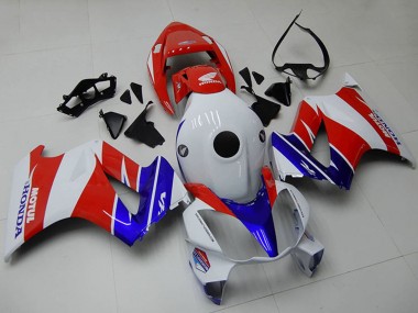 2002-2013 White Red Blue Honda VFR 800 Motorcycle Fairings