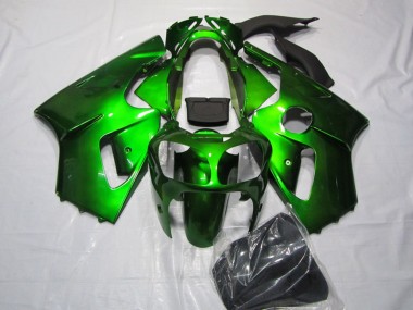 2002-2006 Green Kawasaki ZX12R Motorcycle Fairings