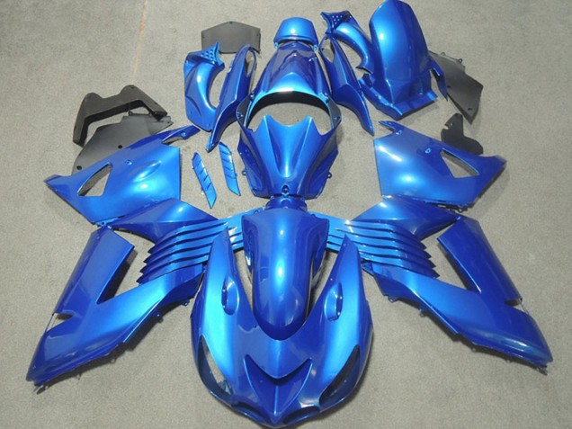 2006-2011 Blue Kawasaki ZX14R ZZR1400 Motorcycle Fairings