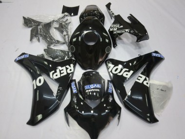 2008-2011 Glossy Black Blue White Repsol Honda CBR1000RR Motorcycle Fairings