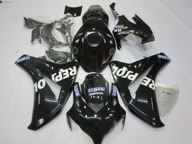 2008-2011 Glossy Black Blue White Repsol Honda CBR1000RR Motorcycle Fairings