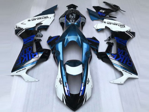 2017-2023 White Blue Glossy Black Honda CBR1000RR Motorcycle Fairing