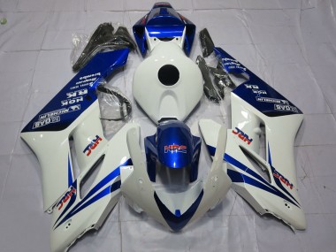 2004-2005 White Blue HRC Honda CBR1000RR Motorcycle Fairings