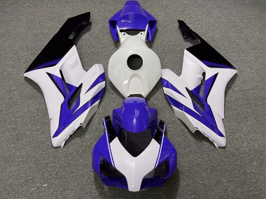 2004-2005 White Blue Glossy Black Honda CBR1000RR Motorcycle Fairings