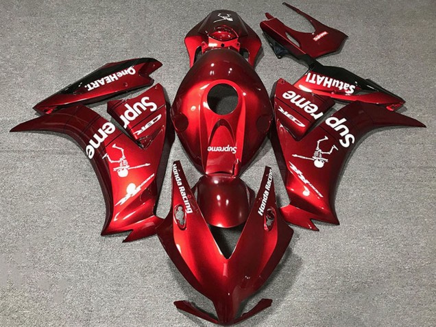 2012-2016 Deep Red Supreme Honda CBR1000RR Motorcycle Fairings
