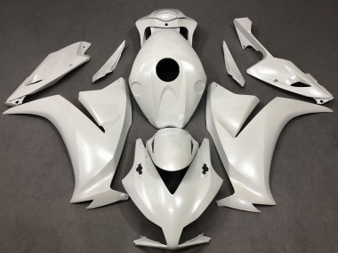 2012-2016 Pearl White Honda CBR1000RR Motorcycle Fairings