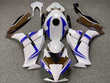 2012-2016 White Blue Brown Honda CBR1000RR Motorcycle Fairings
