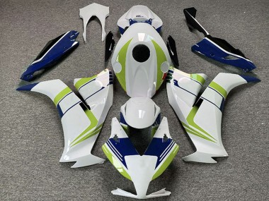 2012-2016 White Green Blue Honda CBR1000RR Motorcycle Fairings