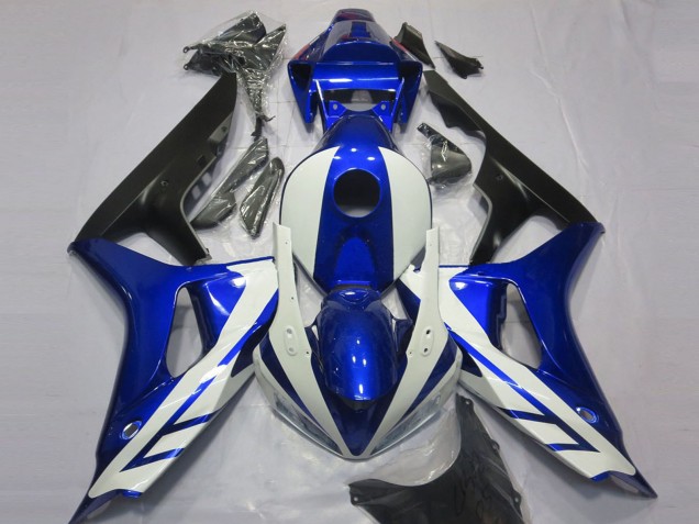 2006-2007 Blue White Matte Black Honda CBR1000RR Motorcycle Fairing