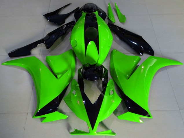 2012-2016 Green Glossy Black Honda CBR1000RR Motorcycle Fairings