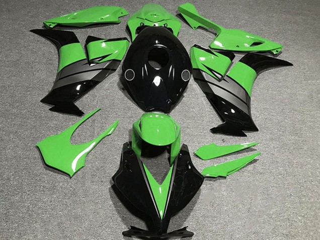 2012-2016 Green Grey Glossy Black Honda CBR1000RR Motorcycle Fairings