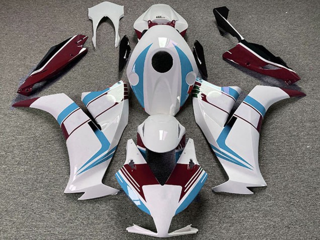 2012-2016 White Light Blue Maroon Red Honda CBR1000RR Motorcycle Fairings