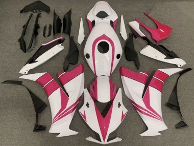 2012-2016 White Pink Black Honda CBR1000RR Motorcycle Fairings