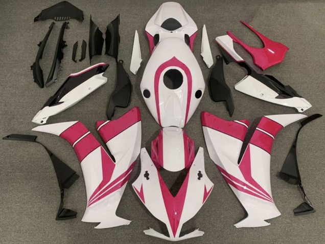 2012-2016 White Pink Black Honda CBR1000RR Motorcycle Fairings