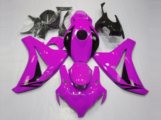 2008-2011 Pink Glossy Black OEM Style Honda CBR1000RR Motorcycle Fairings