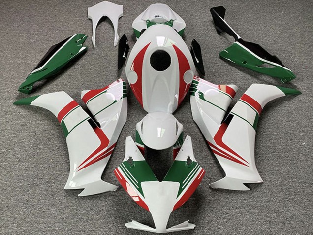 2012-2016 White Red Green Honda CBR1000RR Motorcycle Fairings