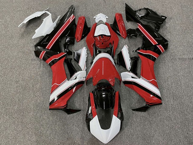 2017-2023 White Red Glossy Black Honda CBR1000RR Motorcycle Fairings