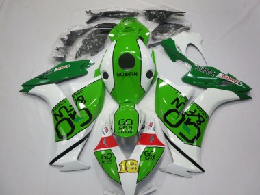 2012-2016 White Green Red Go Fun Honda CBR1000RR Motorcycle Fairings