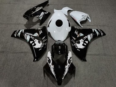 2008-2011 White Glossy Black Le Mis New Honda CBR1000RR Motorcycle Fairings