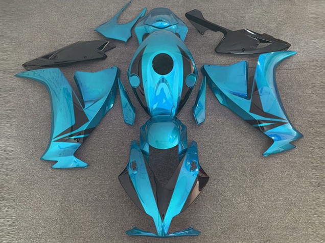2012-2016 Light Blue Glossy Black Style Honda CBR1000RR Motorcycle Fairings