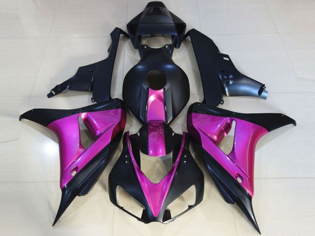 2006-2007 Pink Matte Dark Blue Honda CBR1000RR Motorcycle Fairings