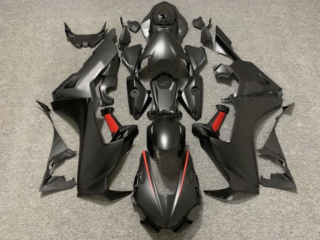 2017-2023 Matte Black Red Honda CBR1000RR Motorcycle Fairings