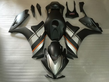 2012-2016 Silver Orange Matte Black Honda CBR1000RR Motorcycle Fairings