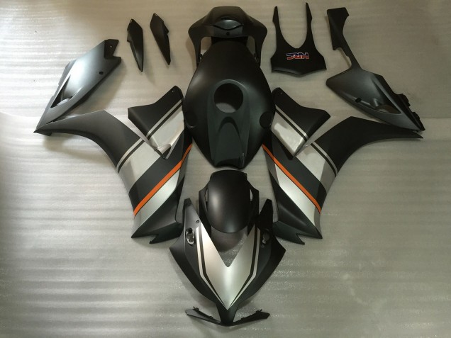 2012-2016 Silver Orange Matte Black Honda CBR1000RR Motorcycle Fairings
