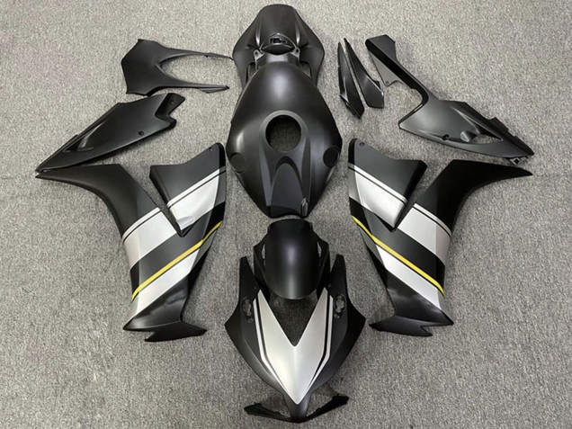 2012-2016 Silver Yellow Matte Black Honda CBR1000RR Motorcycle Fairings