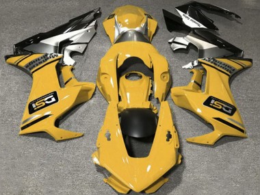 2017-2023 Mustard Yellow White Silver Glossy Black DSI Honda CBR1000RR Motorcycle Fairings