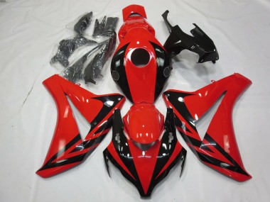 2008-2011 Red Glossy Black OEM Style Honda CBR1000RR Motorcycle Fairing