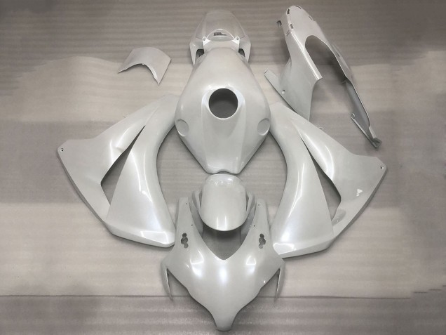2008-2011 Pearl White Honda CBR1000RR Motorcycle Fairings