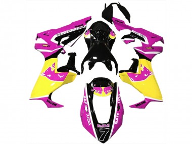 2017-2023 Pink Yellow Glossy Black Red Bull Honda CBR1000RR Motorcycle Fairings