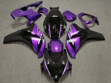2008-2011 Purple Glossy Black Honda CBR1000RR Motorcycle Fairings