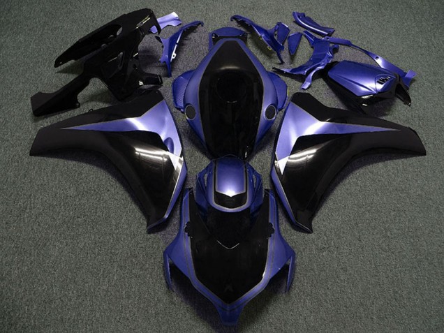 2008-2011 Purple Glossy Black Custom Honda CBR1000RR Motorcycle Fairings