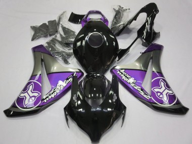 2008-2011 Purple Grey Glossy Black Honda CBR1000RR Motorcycle Fairings
