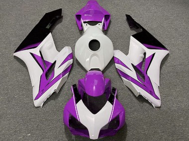 2004-2005 White Purple Glossy Black Honda CBR1000RR Motorcycle Fairings